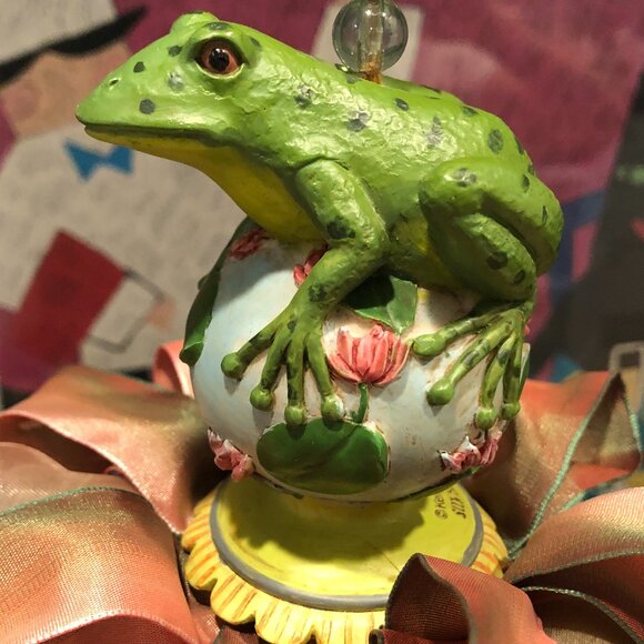 SILVESTRI~FROG TASSEL ORNAMENT BY KELLY PAULK - Picture 9 of 16